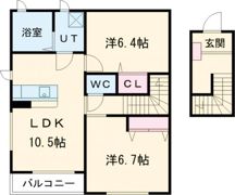 ディアコートの間取り画像