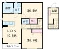 ディアコートの間取り画像