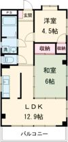 プライムKの間取り画像