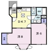 プラシードパルコの間取り画像