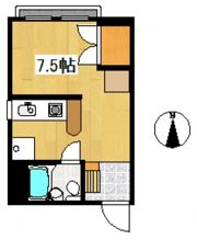 ヴィラローザの間取り画像