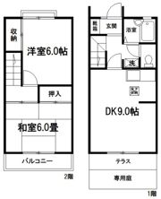 ローズバーグCの間取り画像