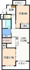 ハイツ正明寺の間取り画像