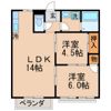 エルディム茜の間取り画像