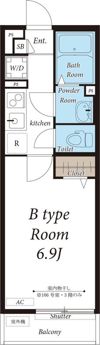 リブリ・SAKAEⅡの間取り画像