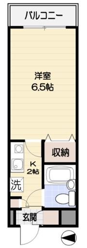 カームステージ鷺宮の間取り画像
