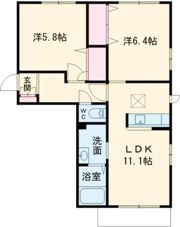 シャーメゾン須屋 Iの間取り画像