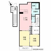 シャーメゾンフォレナの間取り画像