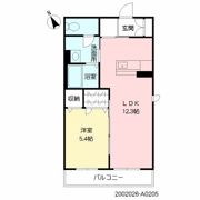 サンライズ下荒田の間取り画像