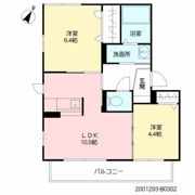 フォレストパーク B棟の間取り画像