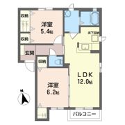 グレースコート Aの間取り画像