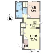 ヴィラグートAの間取り画像