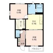 ファミールコートIの間取り画像