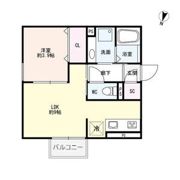 スカイコートB棟の間取り画像