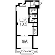 三城ハイツの間取り画像