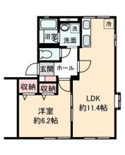 シティハイムFIK B棟の間取り画像