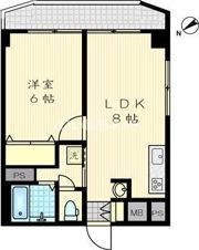 コアメゾン川崎の間取り画像