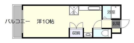 エクセレント宇宿の間取り画像