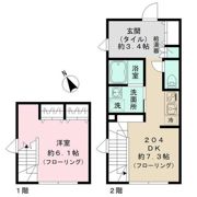 GREEN COURT中野の間取り画像