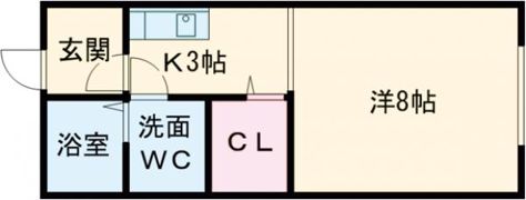 ポプリ末広1丁目Aの間取り画像