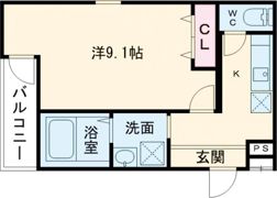 フジパレス阪急池田駅北の間取り画像