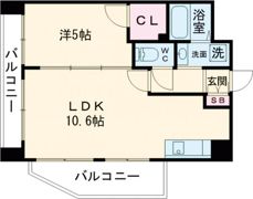 ウエル水前寺公園の間取り画像