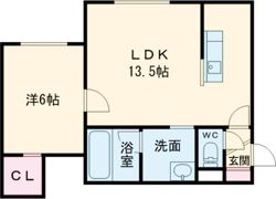 ラポールAの間取り画像
