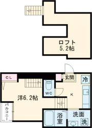アイン郡山の間取り画像