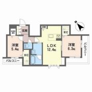 ジョルナーレ香林坊の間取り画像