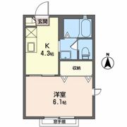 フレグランス SAWAの間取り画像