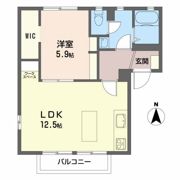 アグリア北館 Aの間取り画像