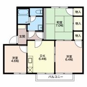 フレグランスピアの間取り画像