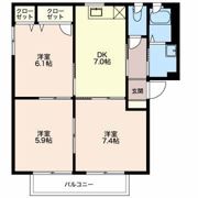 ラフィネ Bの間取り画像