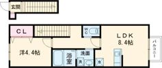 クラシア富沢の間取り画像