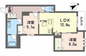 シャーメゾン カレ リアンジュの間取り画像