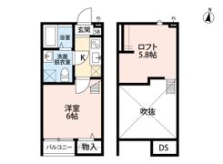 ライトミドル岩槻(ライトミドルイワツキ)の間取り画像
