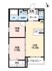 サクラテラス 箱崎宮の間取り画像