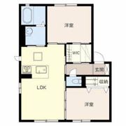シャーメゾン下河原の間取り画像