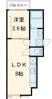 エアリア多良見中里の間取り画像