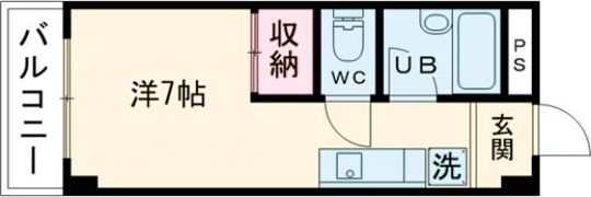 ミタニマンションの間取り画像