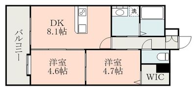 ブランジュ坪井の間取り画像