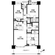 アンビシャスシティ越谷の間取り画像