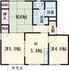 フラワーガーデンAの間取り画像