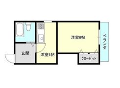 パークプラザ別府の間取り画像