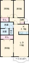 第二ブリリアント若草の間取り画像