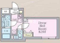 Majestic Life 武蔵小山の間取り画像