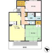 セジュール白水 Ⅱの間取り画像
