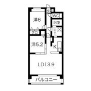フォルテ茶屋ヶ坂の間取り画像