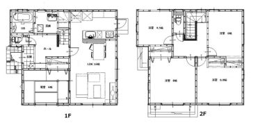 南田宮3丁目戸建の間取り画像