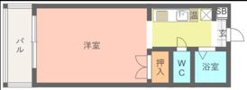 アメニティin唐津の間取り画像